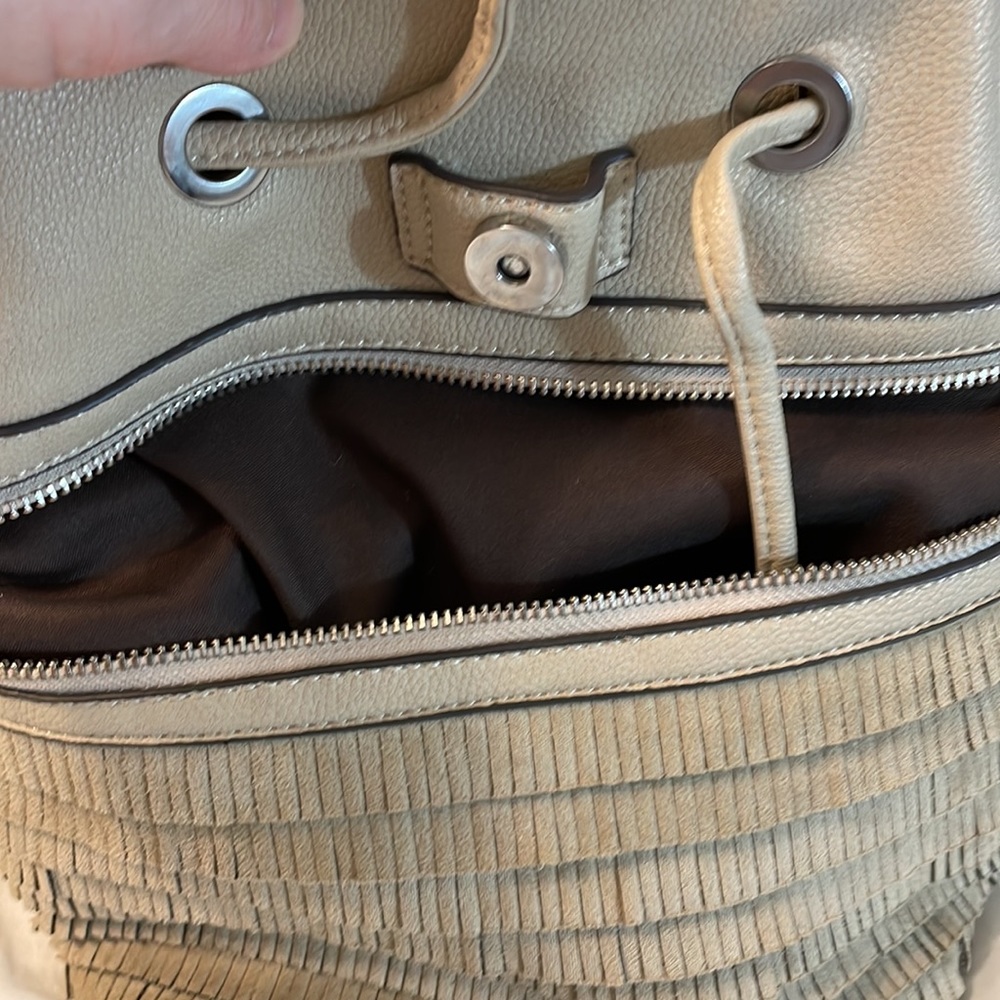 Beige Mini Backpack - image 8